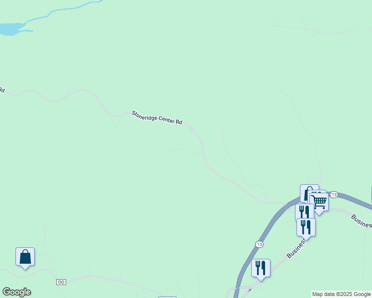 map of restaurants, bars, coffee shops, grocery stores, and more near Butterfly Lane in Stone County