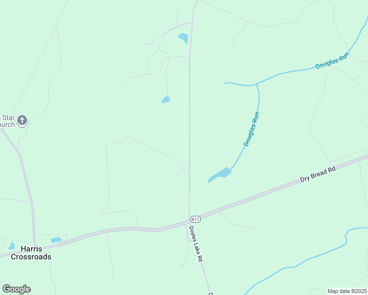 map of restaurants, bars, coffee shops, grocery stores, and more near 4740 Doyles Lake Road in Emporia
