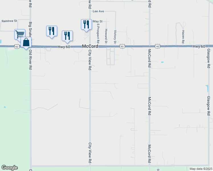 map of restaurants, bars, coffee shops, grocery stores, and more near 110 Park Place in Ponca City