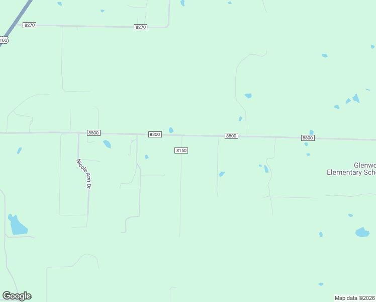 map of restaurants, bars, coffee shops, grocery stores, and more near 10200-10398 County Road 8150 in West Plains