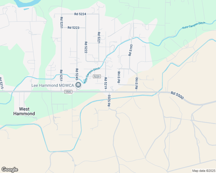 map of restaurants, bars, coffee shops, grocery stores, and more near 3-5 Road 5219 in Bloomfield