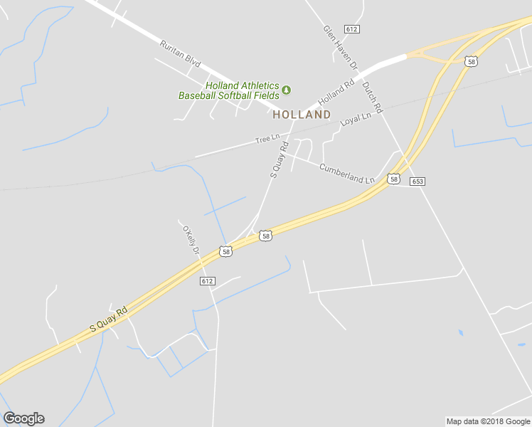 map of restaurants, bars, coffee shops, grocery stores, and more near 6753 South Quay Road in Suffolk