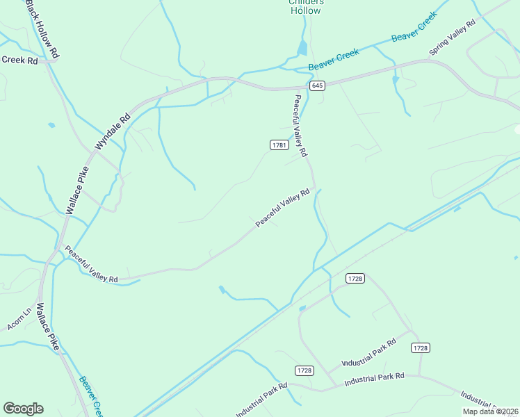 map of restaurants, bars, coffee shops, grocery stores, and more near 15119 County Road 1782 in Abingdon