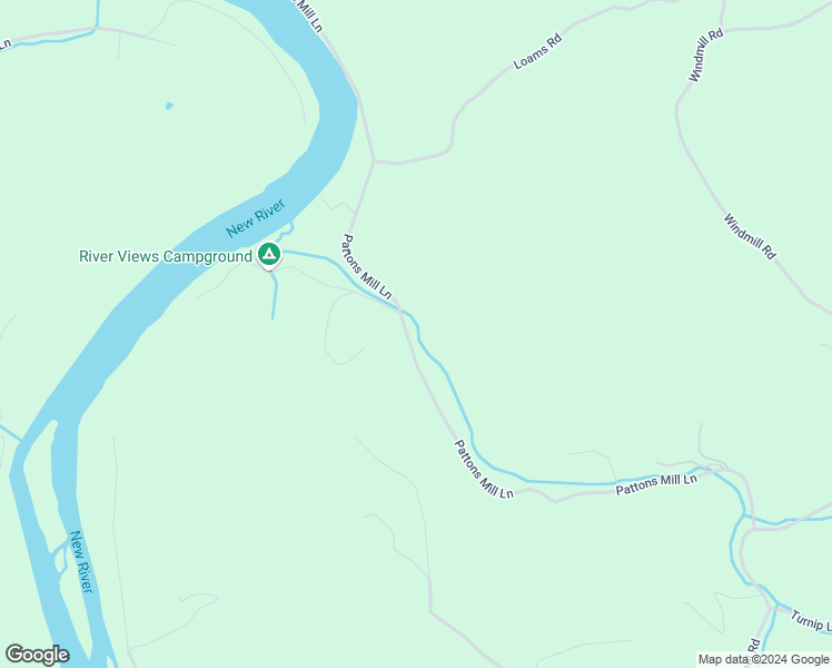 map of restaurants, bars, coffee shops, grocery stores, and more near 1110 Pattons Mill Lane in Galax