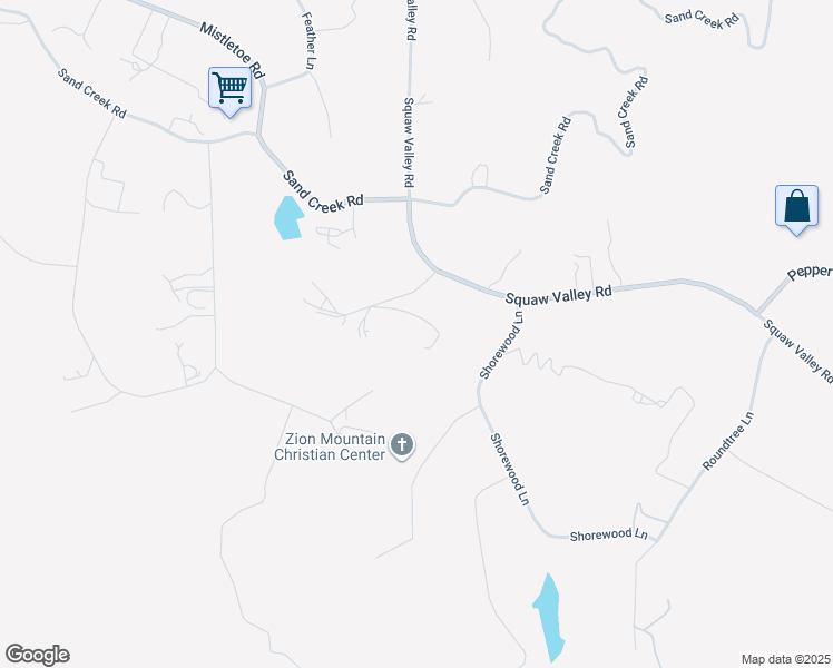 map of restaurants, bars, coffee shops, grocery stores, and more near 37637 Shadybrook Lane in Squaw Valley