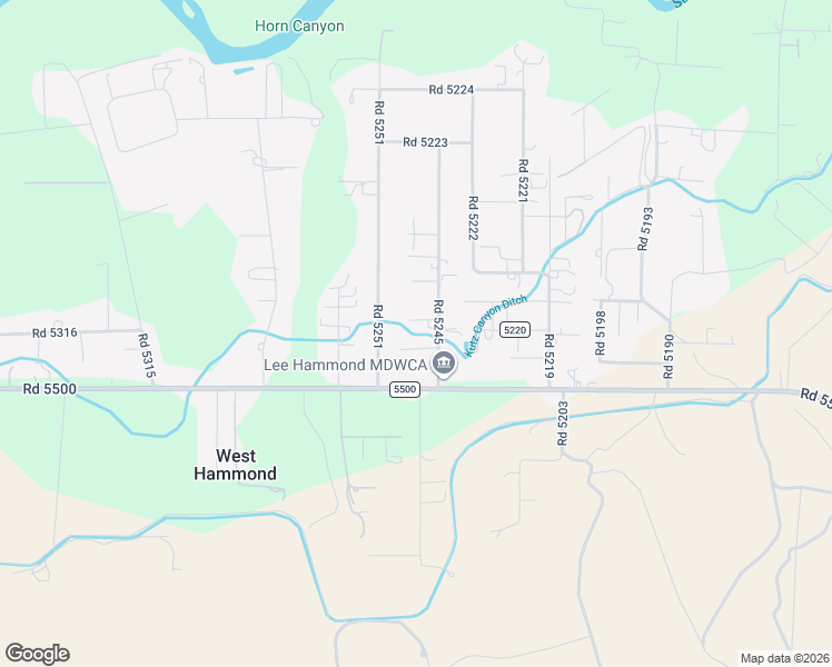 map of restaurants, bars, coffee shops, grocery stores, and more near 27 Road 5245 in Bloomfield
