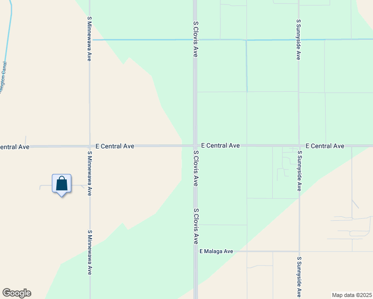 map of restaurants, bars, coffee shops, grocery stores, and more near 4961 East Central Avenue in Fresno
