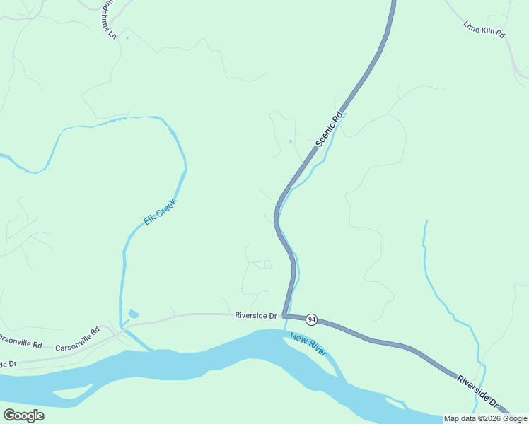 map of restaurants, bars, coffee shops, grocery stores, and more near 363 Scenic Road in Fries