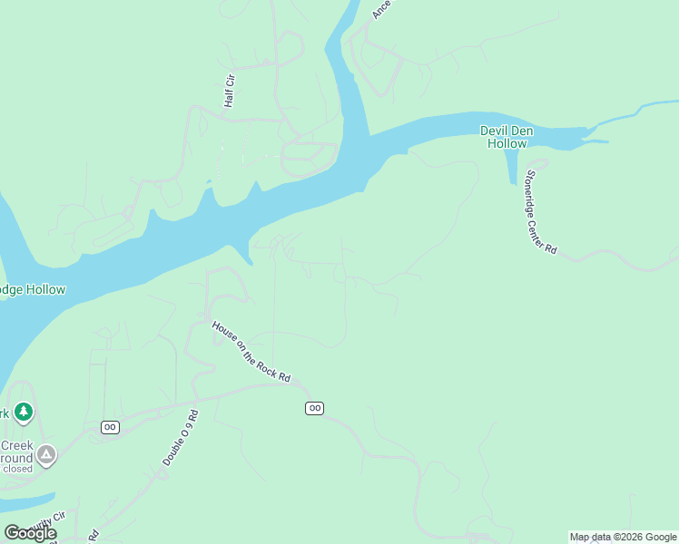 map of restaurants, bars, coffee shops, grocery stores, and more near 437 Aunt Hill Lane in Reeds Spring