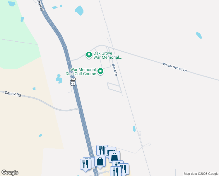 map of restaurants, bars, coffee shops, grocery stores, and more near 33 Jennifer Street in Oak Grove
