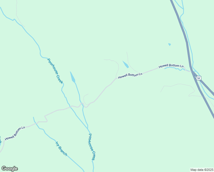 map of restaurants, bars, coffee shops, grocery stores, and more near 362 Howell Bottom Lane in Stuart