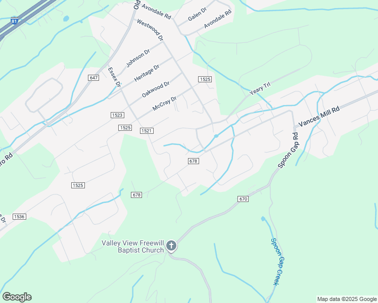 map of restaurants, bars, coffee shops, grocery stores, and more near 20107 Laura Lee Court in Abingdon