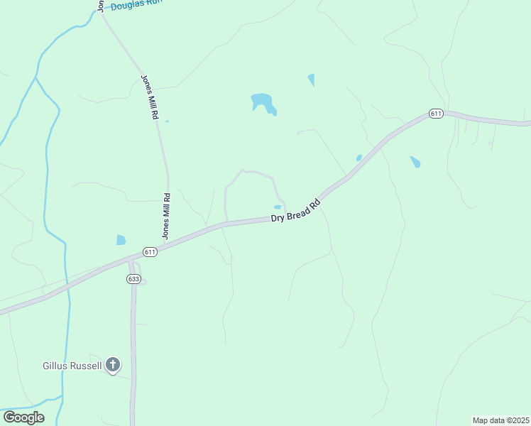 map of restaurants, bars, coffee shops, grocery stores, and more near 5569 Dry Bread Road in Emporia