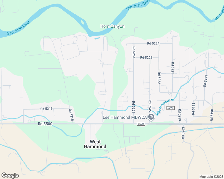 map of restaurants, bars, coffee shops, grocery stores, and more near 24 Road 5285 in Bloomfield