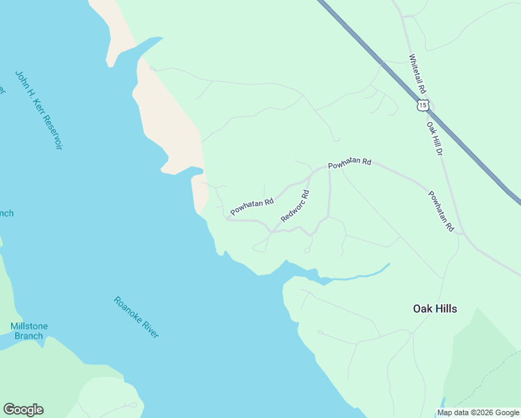 map of restaurants, bars, coffee shops, grocery stores, and more near 1-157 Occoneechee Drive East in Clarksville