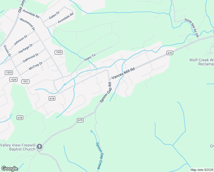 map of restaurants, bars, coffee shops, grocery stores, and more near 18455-18529 Keeneland Lane in Abingdon