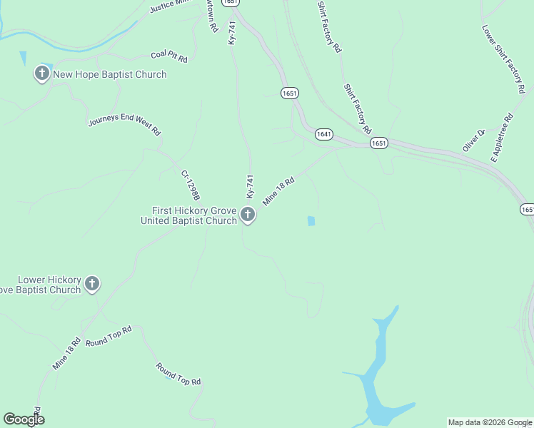map of restaurants, bars, coffee shops, grocery stores, and more near State Highway 742 in Stearns