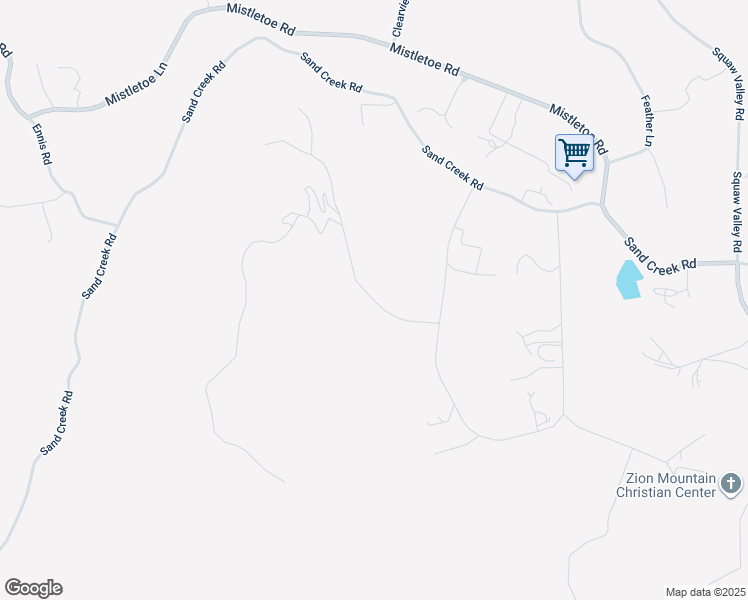 map of restaurants, bars, coffee shops, grocery stores, and more near Totem Lane in Yokuts Valley