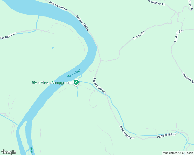 map of restaurants, bars, coffee shops, grocery stores, and more near 1388 Pattons Mill Lane in Galax