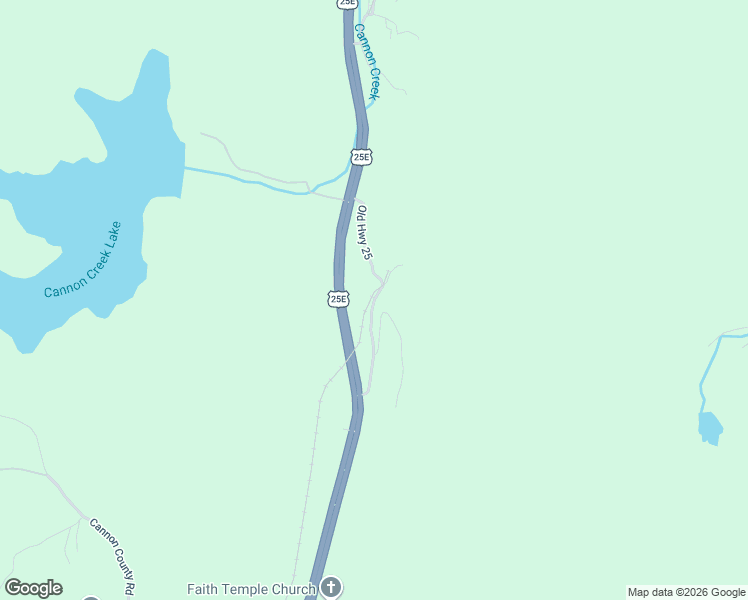 map of restaurants, bars, coffee shops, grocery stores, and more near Old Highway 25 in Middlesboro