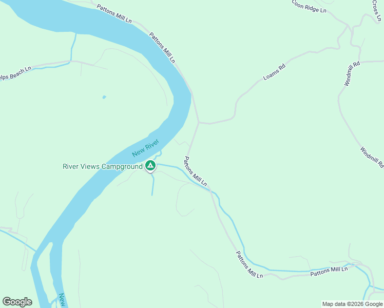 map of restaurants, bars, coffee shops, grocery stores, and more near 1388 Pattons Mill Lane in Galax