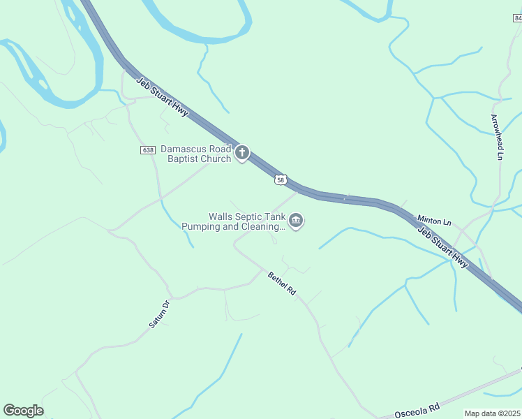 map of restaurants, bars, coffee shops, grocery stores, and more near 19142 Bethel Road in Abingdon