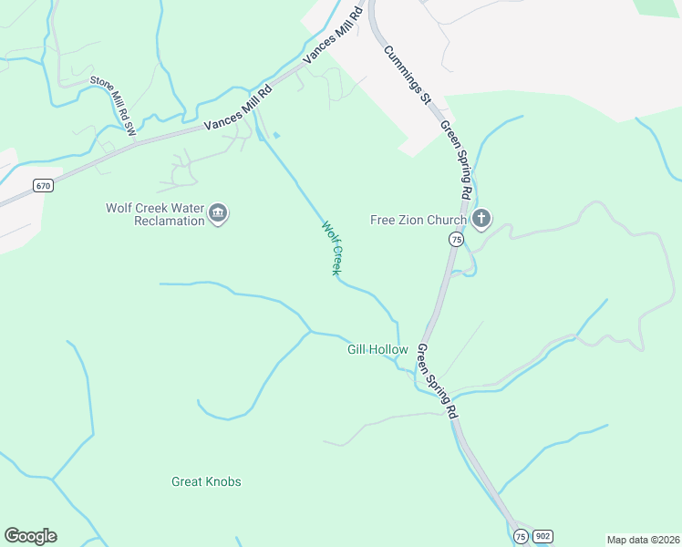 map of restaurants, bars, coffee shops, grocery stores, and more near 19085 Green Spring Rd in Abingdon