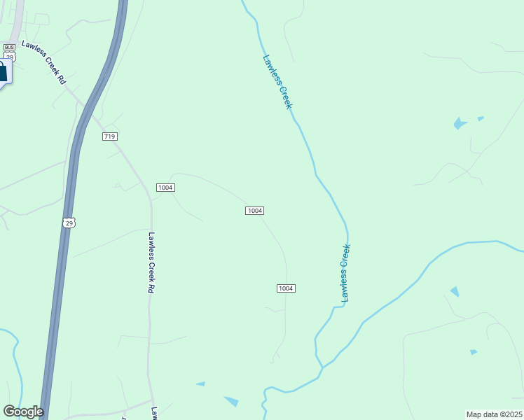 map of restaurants, bars, coffee shops, grocery stores, and more near 581 Pritchett Lane in Blairs