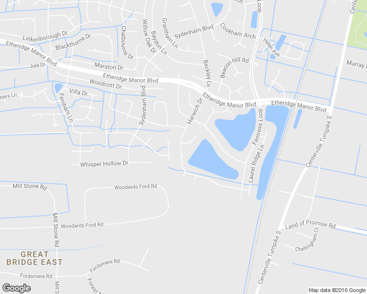 map of restaurants, bars, coffee shops, grocery stores, and more near 1001 Hillston Arch in Chesapeake