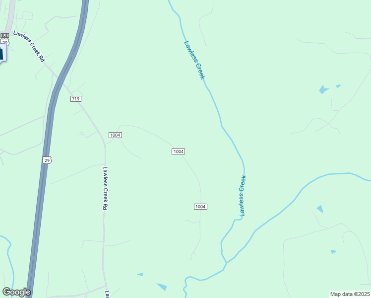map of restaurants, bars, coffee shops, grocery stores, and more near 581 Pritchett Lane in Blairs