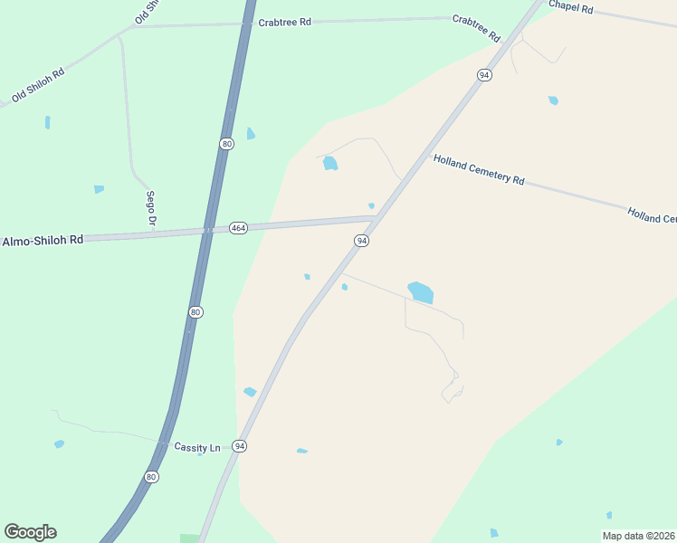 map of restaurants, bars, coffee shops, grocery stores, and more near 1 Tidwell Cemetery Lane in Murray