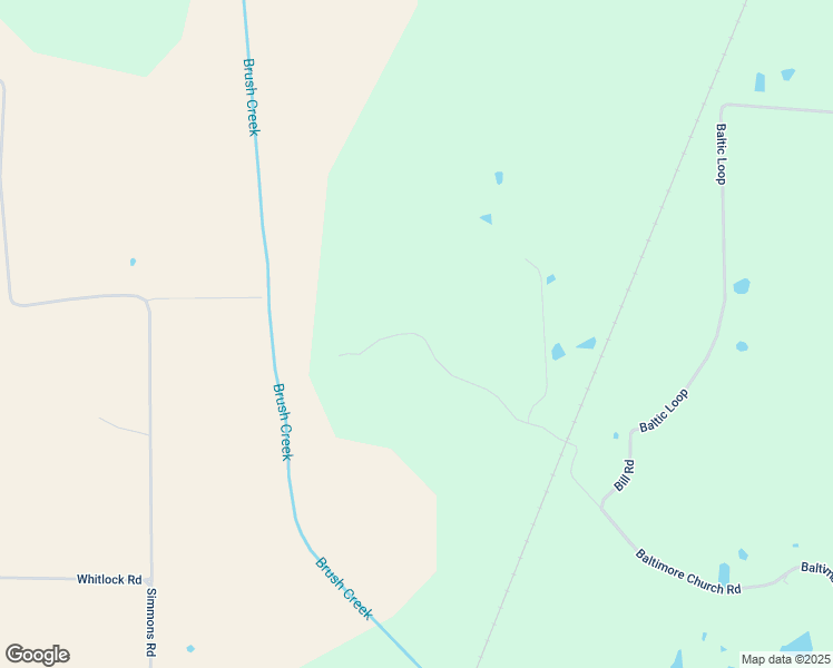 map of restaurants, bars, coffee shops, grocery stores, and more near 2289 Baltimore Church Road in Clinton
