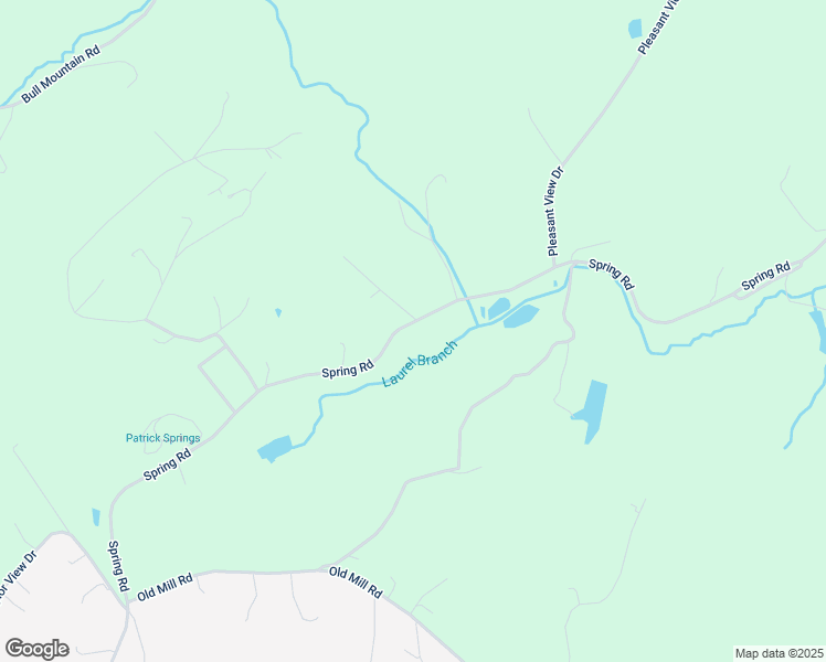 map of restaurants, bars, coffee shops, grocery stores, and more near 4046 Spring Road in Patrick Springs