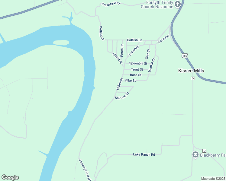 map of restaurants, bars, coffee shops, grocery stores, and more near 794 Lakeway in Kissee Mills