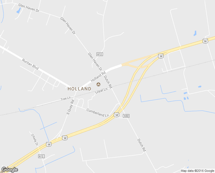 map of restaurants, bars, coffee shops, grocery stores, and more near 145 Dutch Rd in Suffolk
