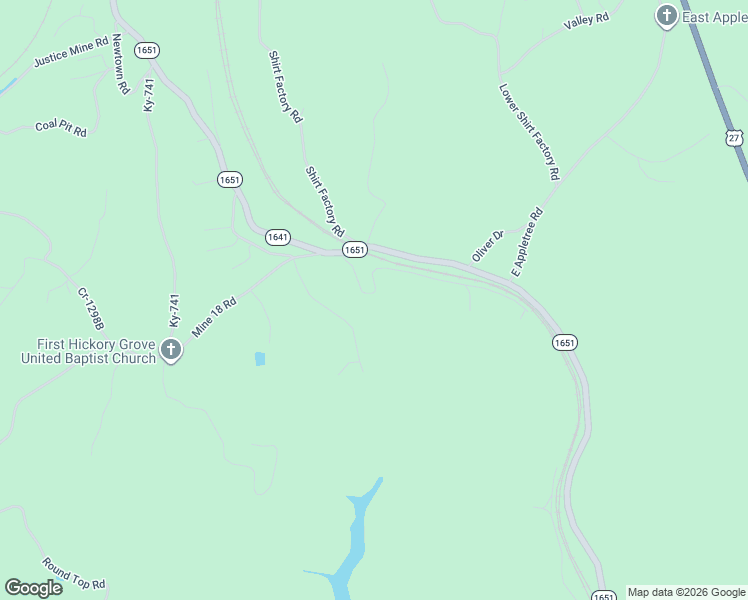 map of restaurants, bars, coffee shops, grocery stores, and more near Railroad Road in Stearns