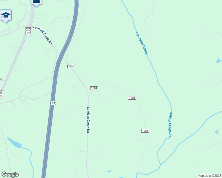 map of restaurants, bars, coffee shops, grocery stores, and more near 348 Pritchett Lane in Blairs
