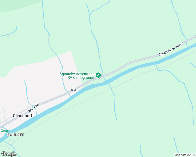 map of restaurants, bars, coffee shops, grocery stores, and more near 1709 Clinch River Highway in Duffield
