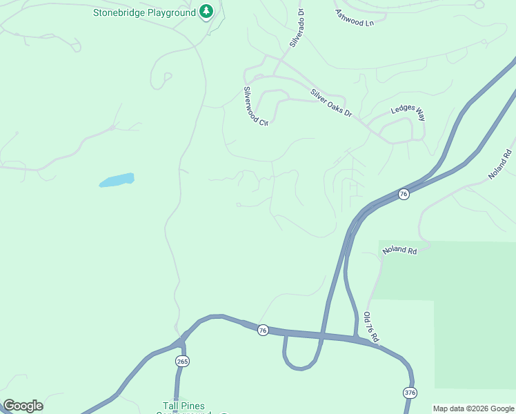 map of restaurants, bars, coffee shops, grocery stores, and more near 301-317 Silver Oak Pl in Reeds Spring