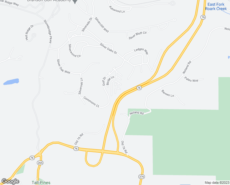 map of restaurants, bars, coffee shops, grocery stores, and more near 19 Par Lane in Reeds Spring