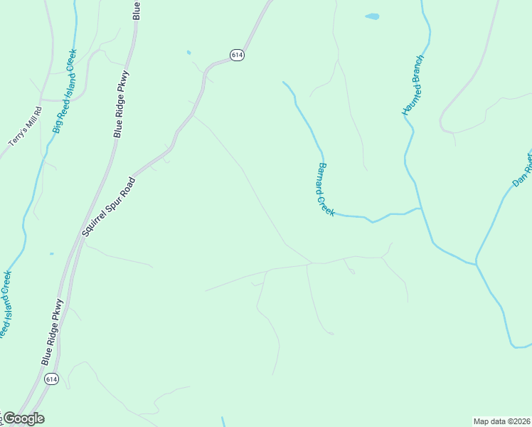 map of restaurants, bars, coffee shops, grocery stores, and more near Pinnacle Lane in Patrick