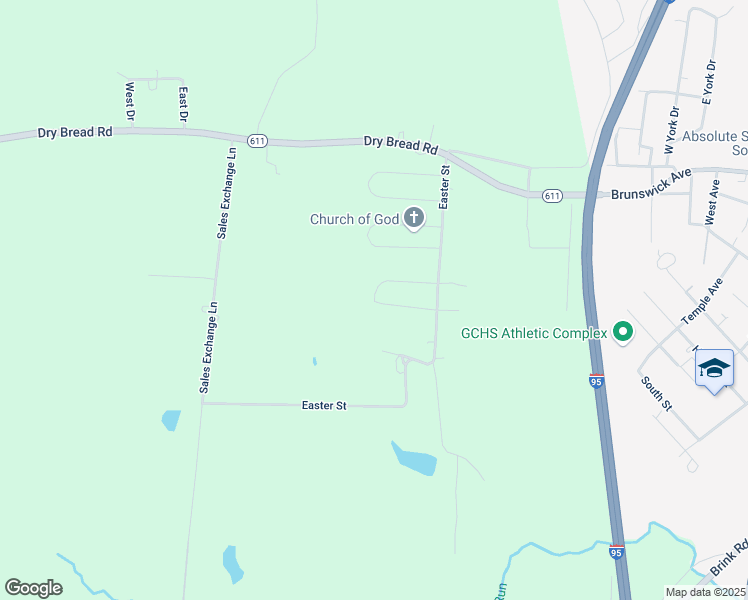 map of restaurants, bars, coffee shops, grocery stores, and more near 199 Anderson Street in Emporia