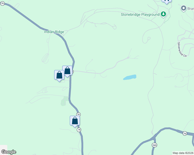 map of restaurants, bars, coffee shops, grocery stores, and more near 118 Notch Lane in Reeds Spring