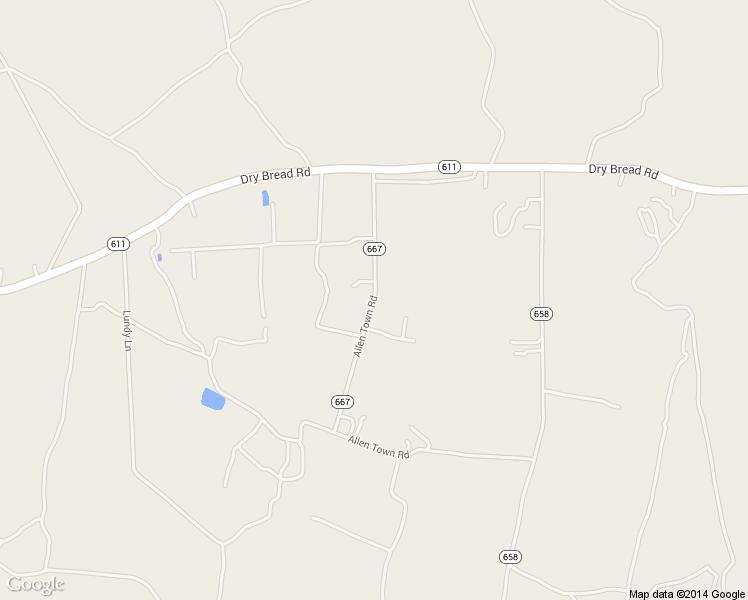 map of restaurants, bars, coffee shops, grocery stores, and more near Allen Town Road in Emporia