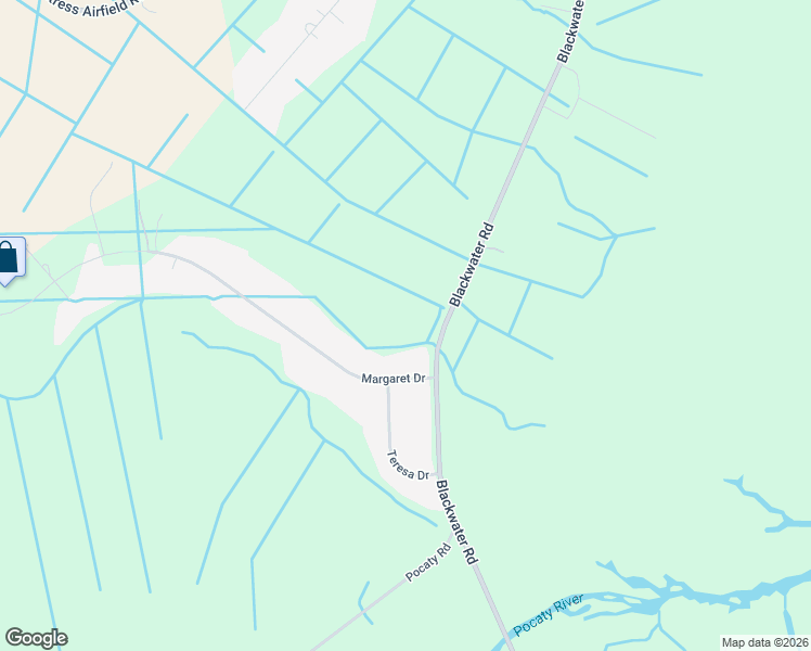 map of restaurants, bars, coffee shops, grocery stores, and more near 1228 Blackwater Road in Chesapeake