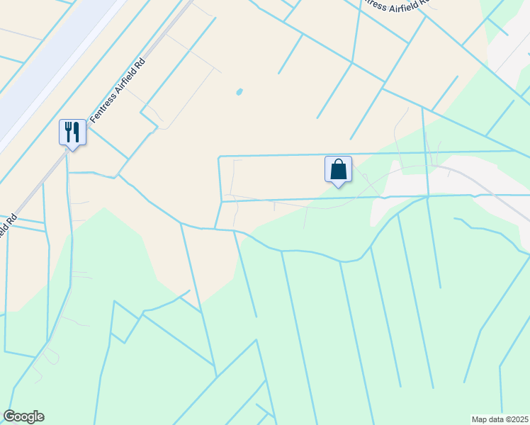 map of restaurants, bars, coffee shops, grocery stores, and more near 645 Margaret Drive in Chesapeake