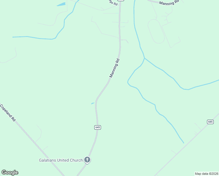 map of restaurants, bars, coffee shops, grocery stores, and more near 2100 Manning Road in Suffolk