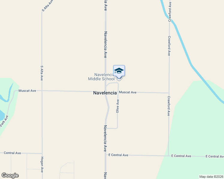 map of restaurants, bars, coffee shops, grocery stores, and more near 3298 Navelencia Avenue in Reedley