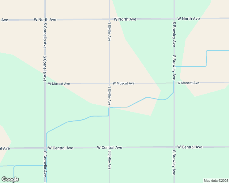 map of restaurants, bars, coffee shops, grocery stores, and more near 3456 South Blythe Avenue in Fresno