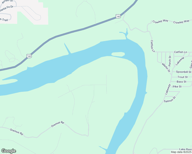 map of restaurants, bars, coffee shops, grocery stores, and more near 200 White Bass Bluff in Powersite